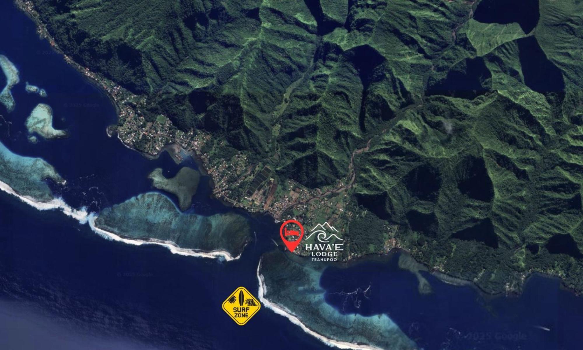 Hava'E Lodge Teahupoo Екстер'єр фото